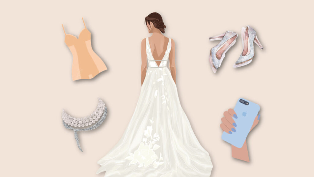 what to wear wedding dress shopping